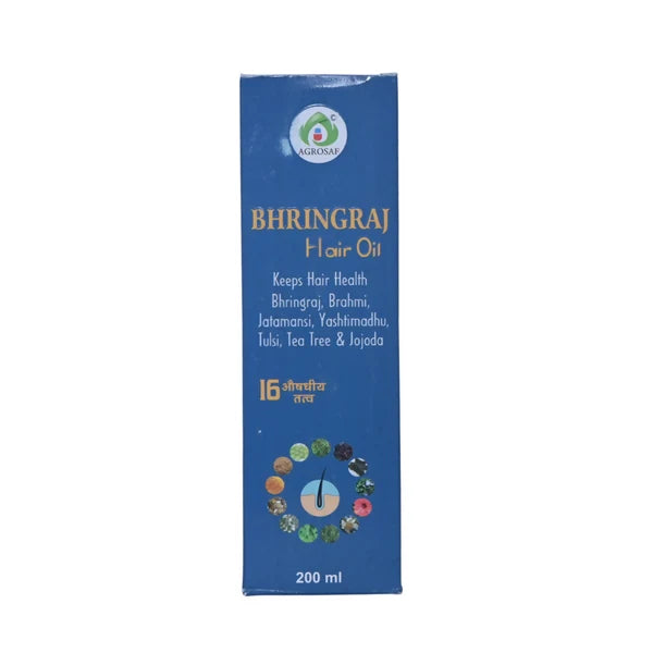 Agrosaf Bhringraj Hair Oil - 200 ml