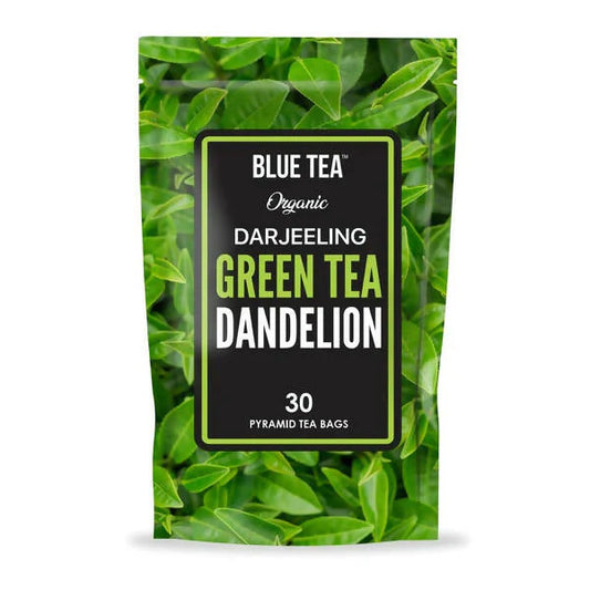 Blue Tea Organic Dandelion Green Tea Bags