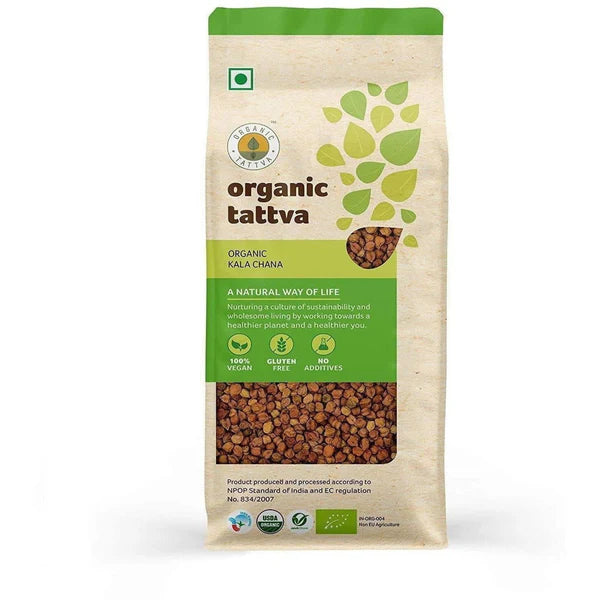 Organic Tattva Organic Kala Chana - 500 gm