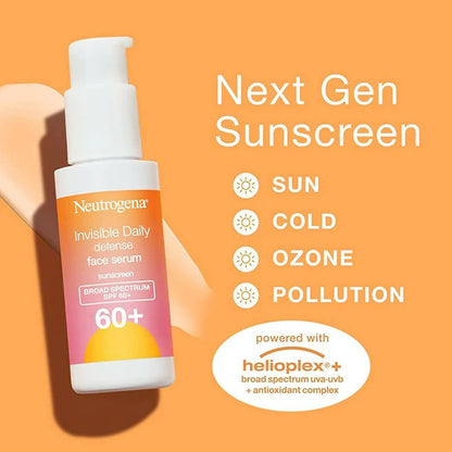 Neutrogena Invisible Daily Defense Face Serum - 50 ml
