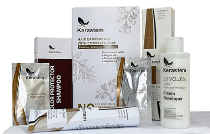 Kerastem Hair Color Black No.1 - kit