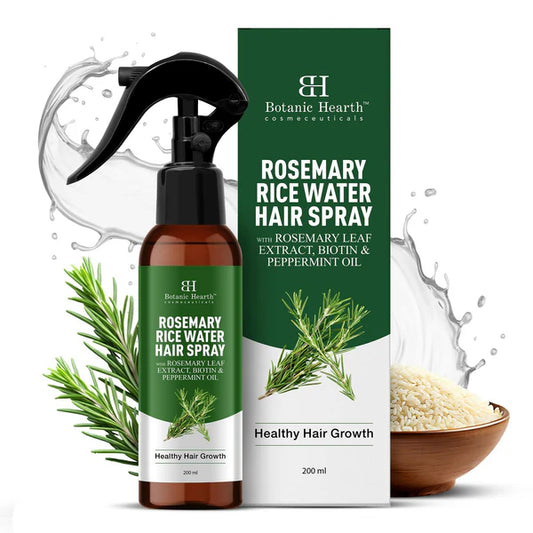 Botanic Hearth Rosemary Rice Water Spray for Hair Growth - 200 ml
