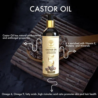 Wild Organic Castor Hair Oil - 120 ml