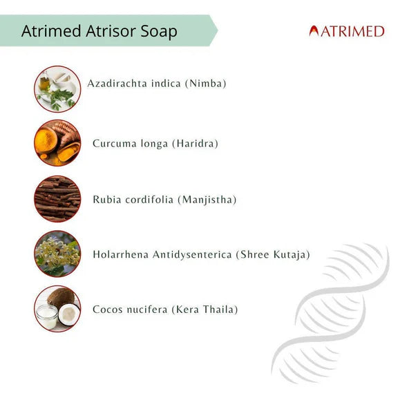Atrimed Atrisor Soap - 100 gm