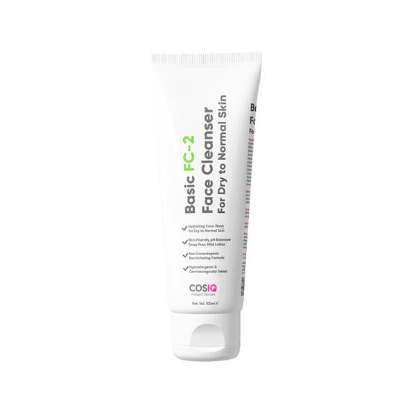 Cos-IQ FC-2 Face Cleanser for Dry Skin - 100 ml