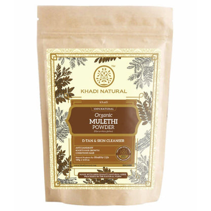 Khadi Natural Organic Mulethi Powder - 100 gm