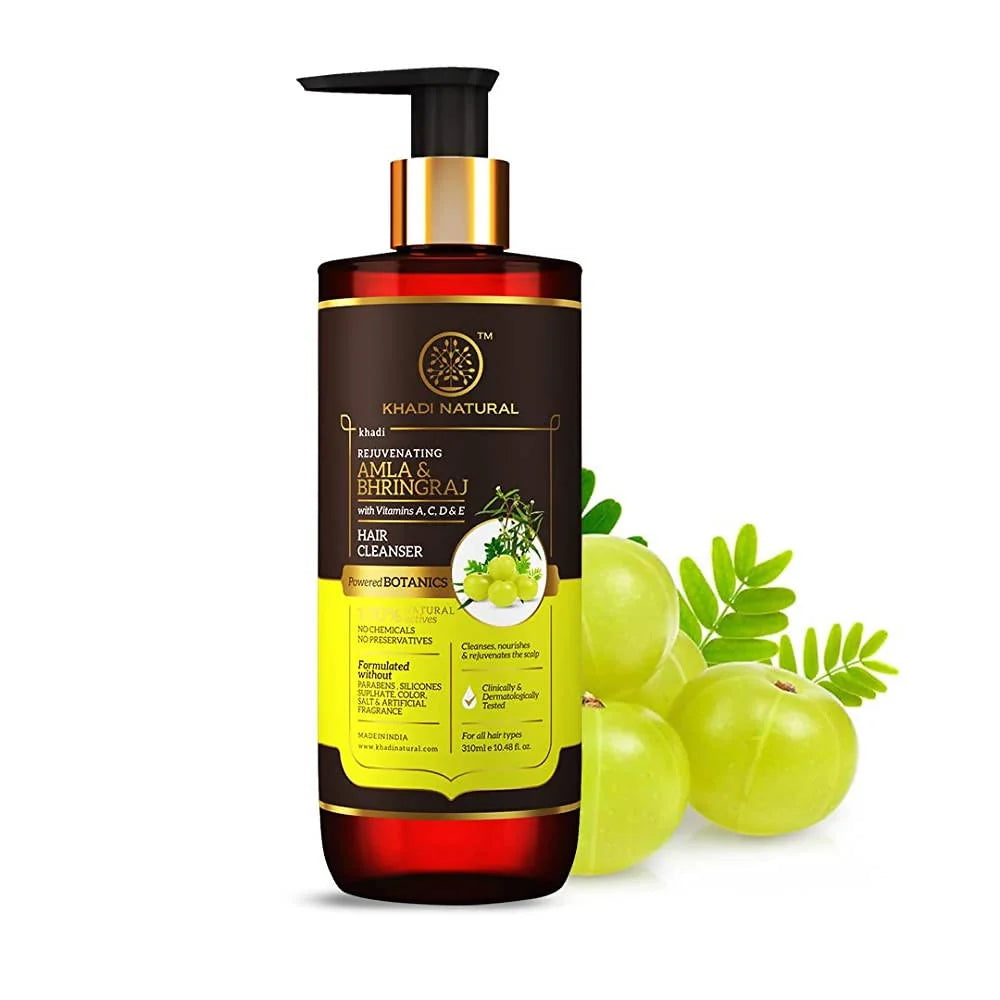 Khadi Natural Amla & Bhringraj Hair Cleanser - 310 ml