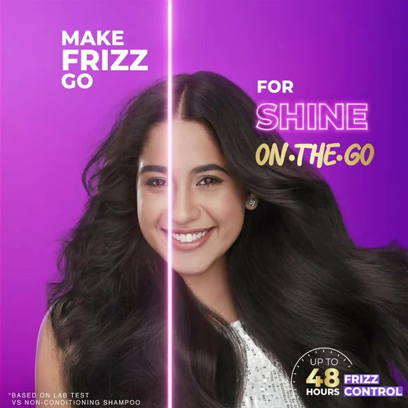 Sunsilk Super Shine Hair Serum For Dry Frizzy Hair, Vitamin E Nourishment, 48 hour frizz free - 100 ml