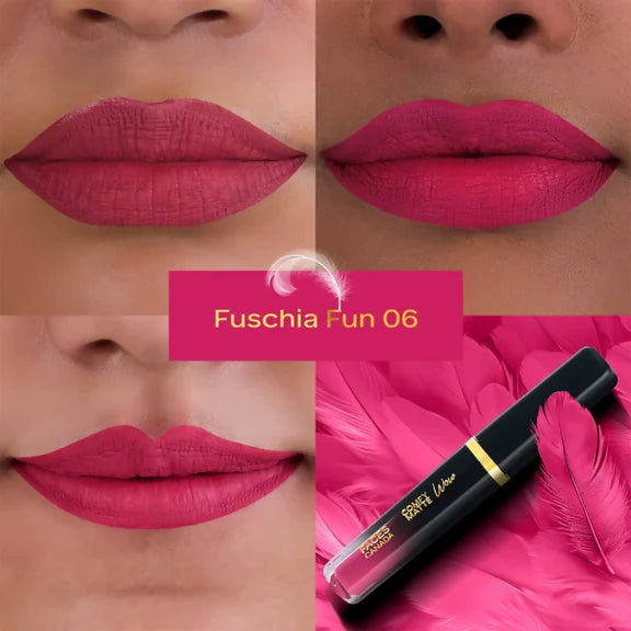 Faces Canada Comfy Matte Wow Liquid Lipstick - Fuschia Fun 06 - 3.8 ml