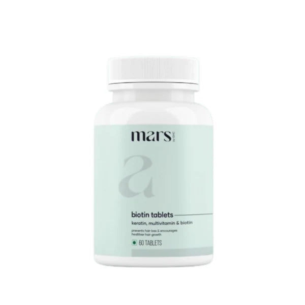 Mars By GHC Biotin Tablets For Hair Growth With Vitamin B7 - 60 tabs