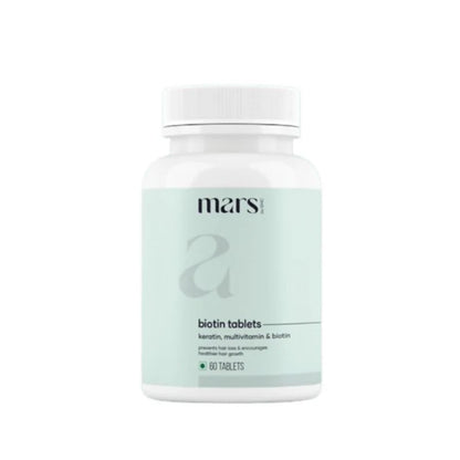 Mars By GHC Biotin Tablets For Hair Growth With Vitamin B7 - 60 tabs