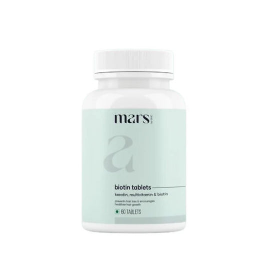 Mars By GHC Biotin Tablets For Hair Growth With Vitamin B7 - 60 tabs