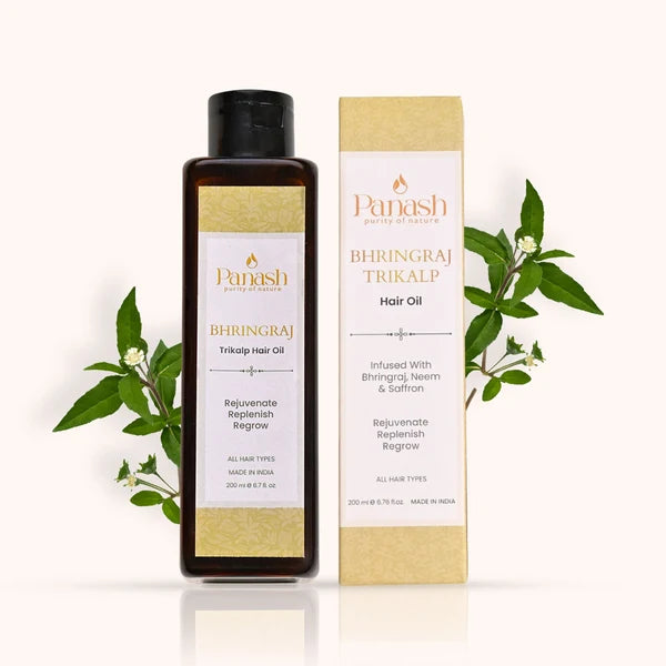 Panash Bhringraj Trikalp Hair Oil - 200 ml