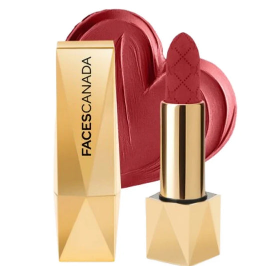 Faces Canada Comfy Silk Obsession Lipstick - Dramatic Rust 11 - 4 gm