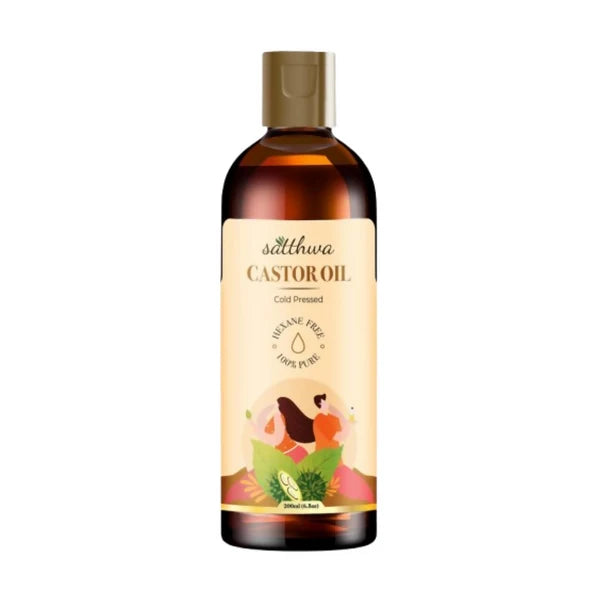 Satthwa Cold Pressed Castor Oil - 200 ml