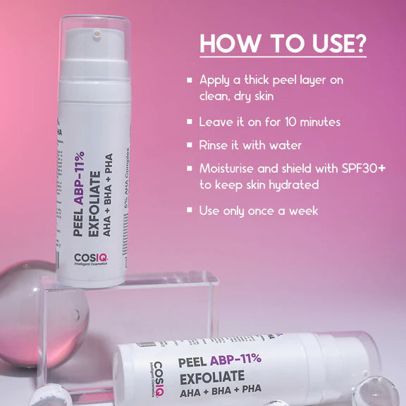 Cos-IQ ABP 11% Beginner Friendly Exfoliating Peel - 30 ml