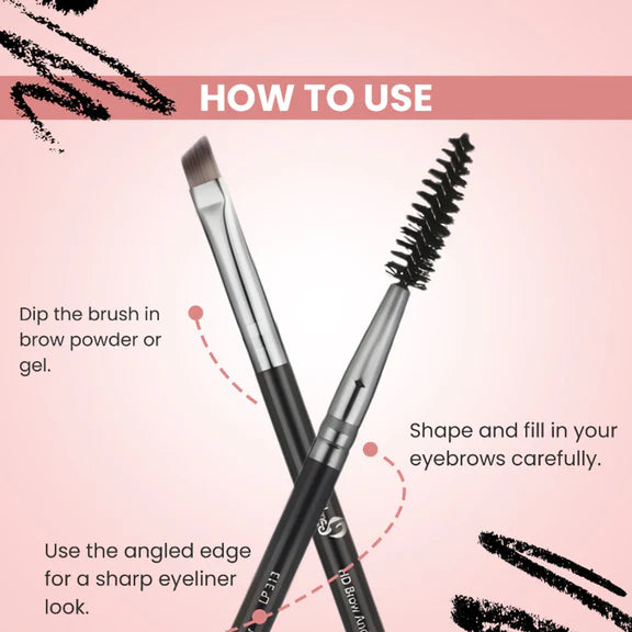 London Prime HD Brow And Angular Brush-LP313 ( Formerly London Pride Cosmetics )