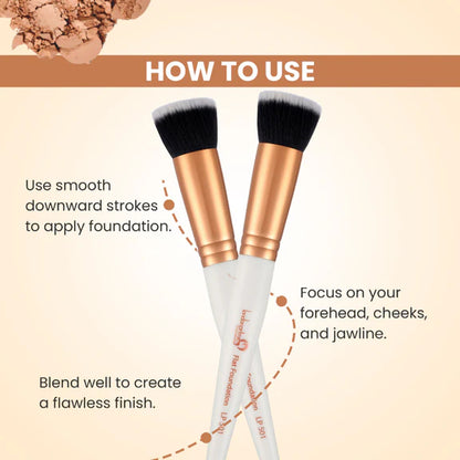 London Prime Cosmetics GS Flat Foundation Brush - 100 gm