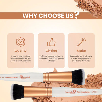 London Prime Cosmetics GS Flat Foundation Brush - 100 gm