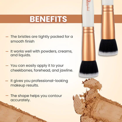 London Prime Cosmetics GS Flat Foundation Brush - 100 gm