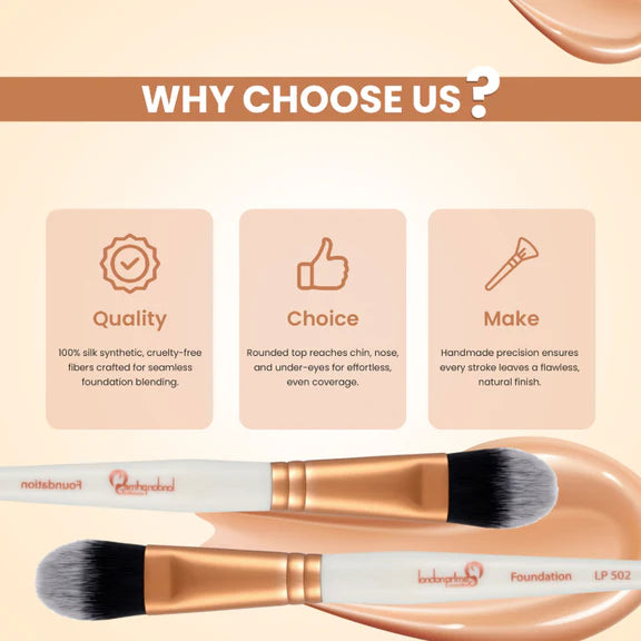 London Prime Cosmetics GS Foundation Brush - 100 gm