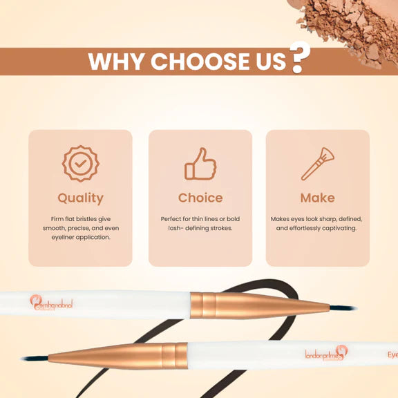 London Prime Gs Eyeliner Brush - 100 gm