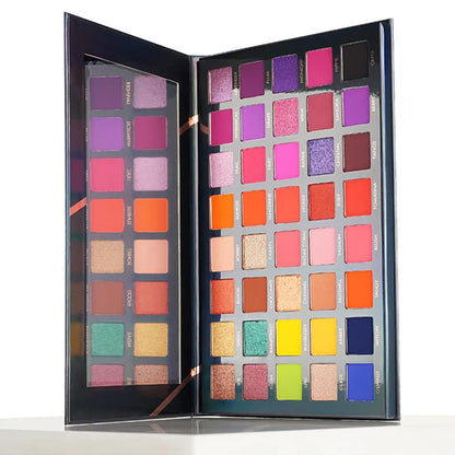 PAC Studio Vibe Eyeshadow Palette X40 Season 1 - Blendable Formula, Intense Color Payoff, Richly Pigmented - 48 gm