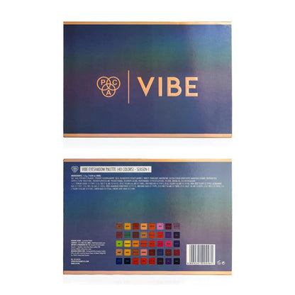PAC Studio Vibe Eyeshadow Palette X40 Season 1 - Blendable Formula, Intense Color Payoff, Richly Pigmented - 48 gm