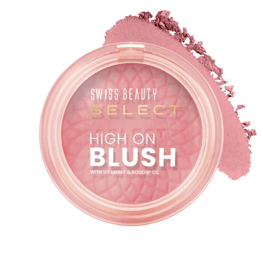 Swiss Beauty Select High On Blush - Pretty Peach - 8 gm