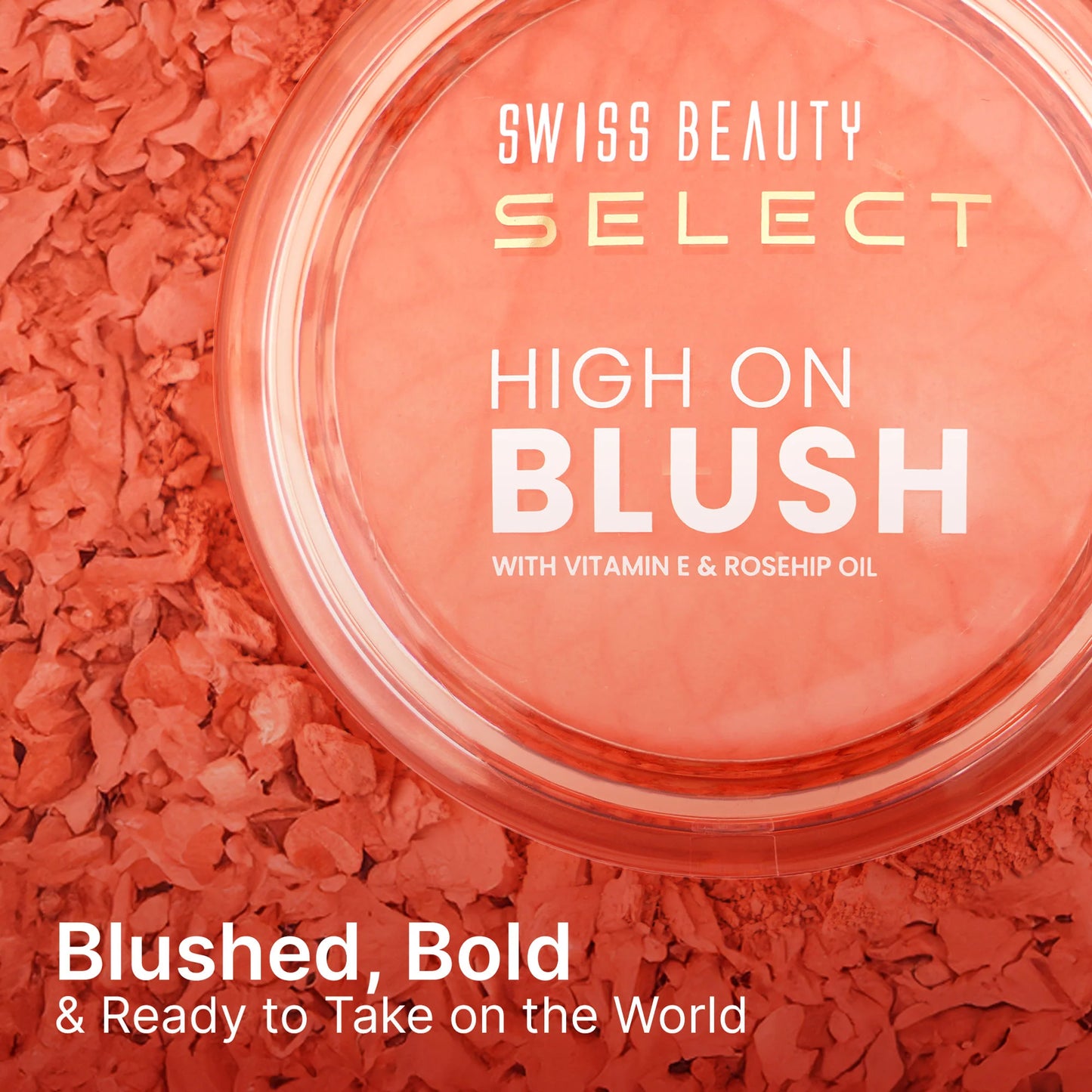 Swiss Beauty Select High On Blush - Pretty Peach - 8 gm