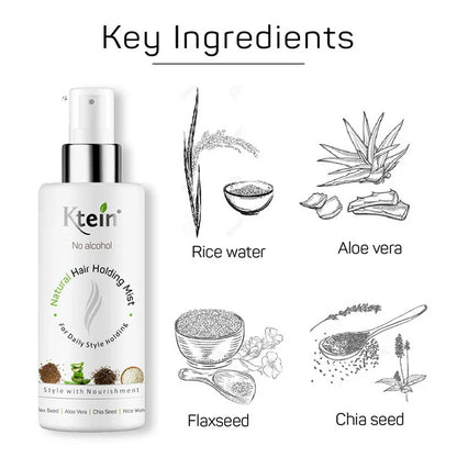 Ktein Natural Hair Holding Spray Without Alcohol - 100 ml