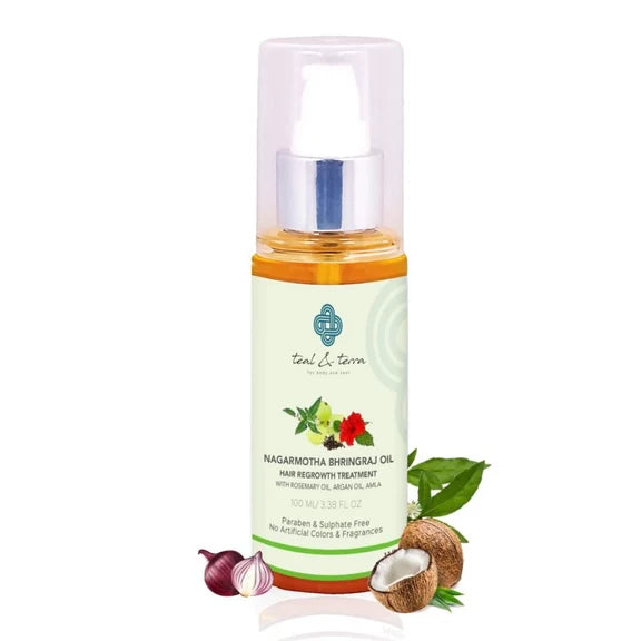 Teal and Terra Nagarmotha Bhringraj Hair Oil - 100 ml