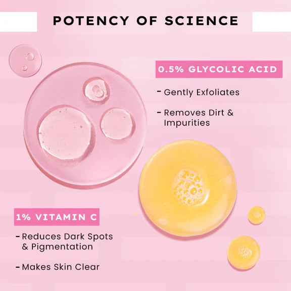 Hyphen By Kriti Sanon Rice Water Face Brightening Daily Cleanser, Reduce Pigmentation & Dark Spots, Brightens & Even Tones Skin, Moisturizes Skin - 100 ml