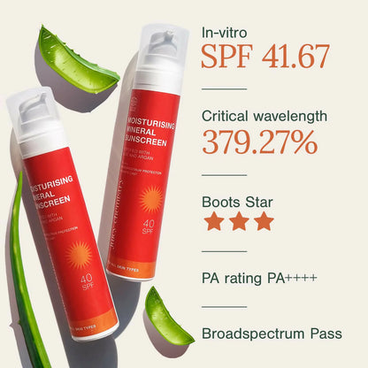 Juicy Chemistry Moisturising Mineral Sunscreen SPF 40 -40 gm