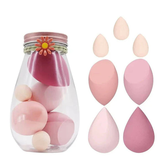 Favon Pack of 7 Professional Makeup Sponges - Combo