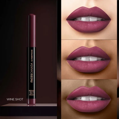 Faces Canada Ultime Pro HD Intense Matte Lips + Primer - Wine Shot 26 - 1.4 gm