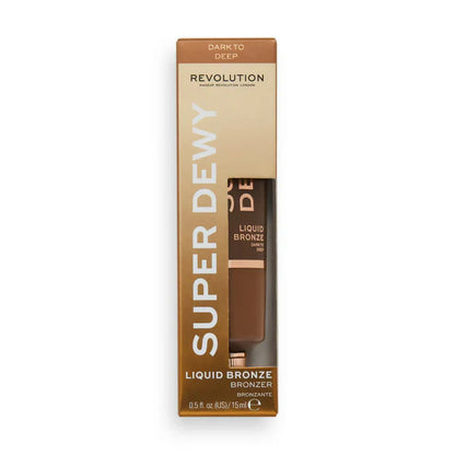 Revolution Superdewy Liquid Bronzer - Dark To Deep - 15 ml