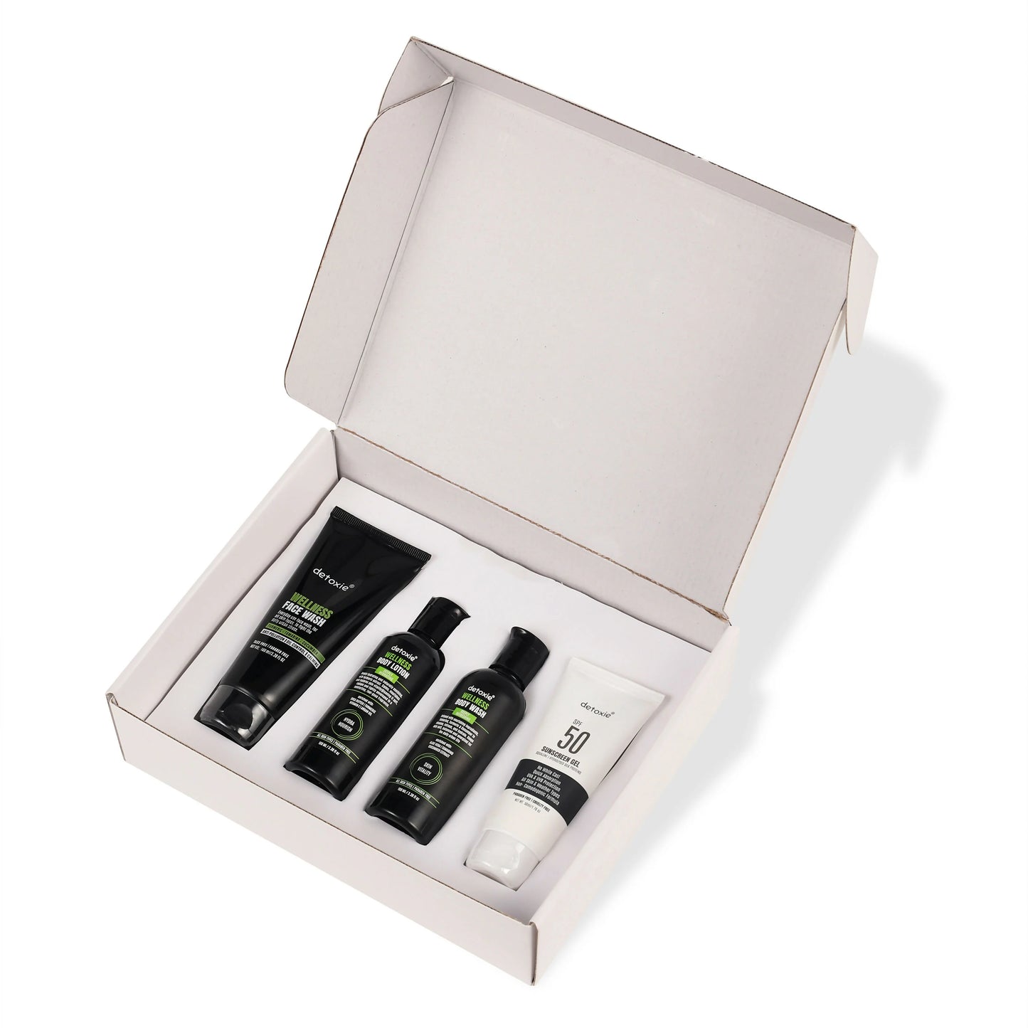 Detoxie Wellness The Unwind Experience Unisex Daily Urban Skin Protection & Care Kit - Kit