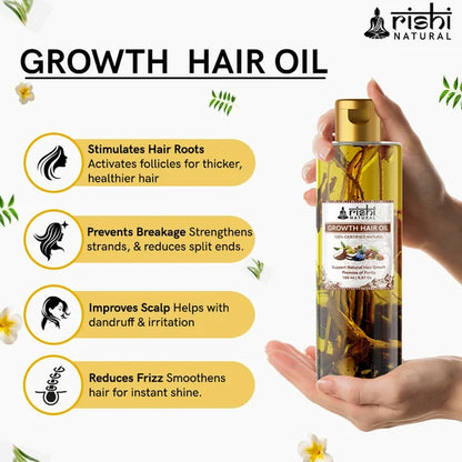 Rishi Natural Growth Hair Oil - 150 ml