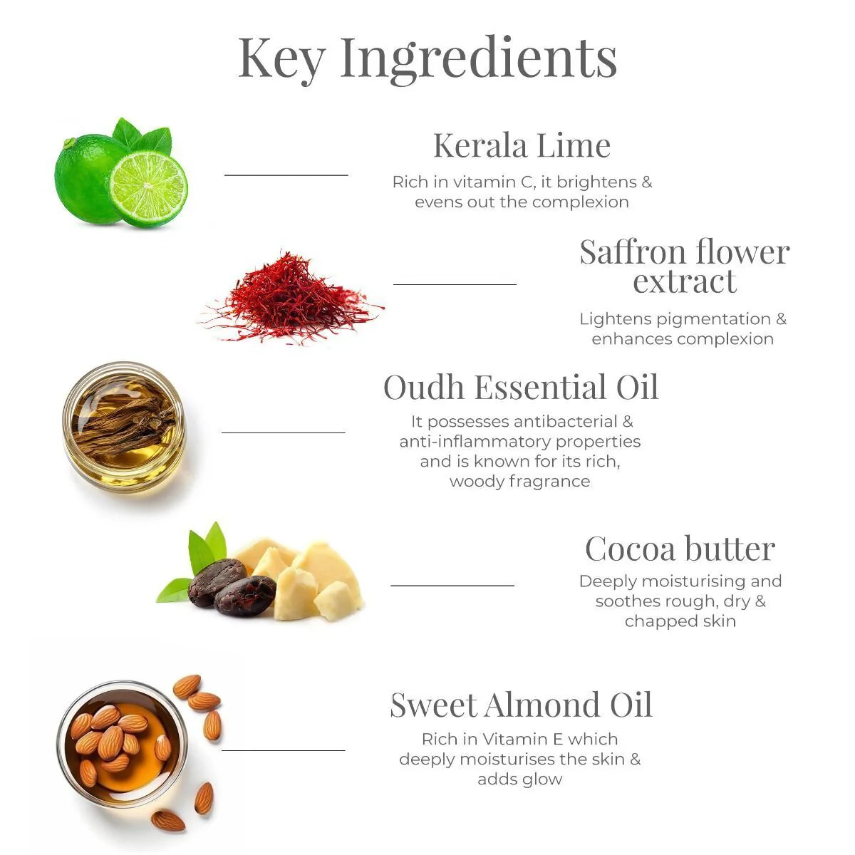 Forest Essentials Radiance Renewal Body Cream Lime Saffron & Oudh