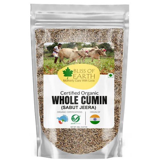Bliss of Earth Whole Cumin (Jeera) - 1 kg