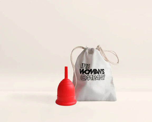 The Woman's Company Menstrual Cup - L (45mm*72mm) - Red