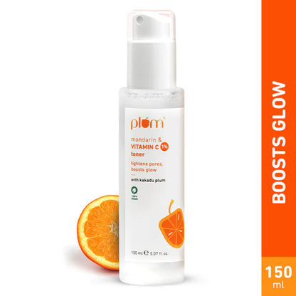 Plum 1% Vitamin C Toner With Mandarin & Kakadu Plum - 150 ml