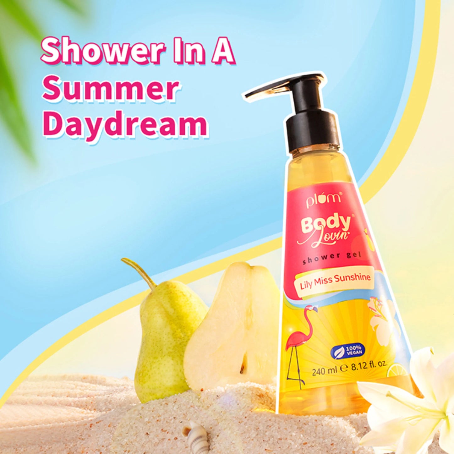 Plum BodyLovin Lily Miss Sunshine Shower Gel - 240 gm