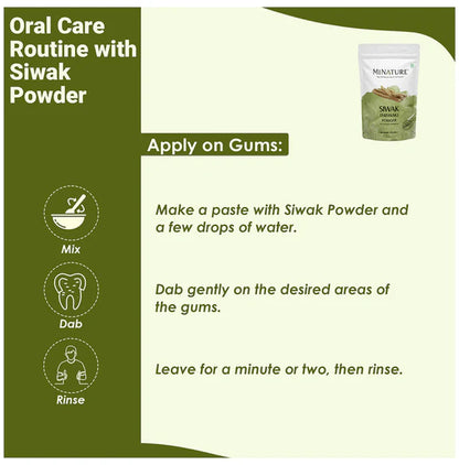 Minature Siwak (Miswak) Powder - 227 gm
