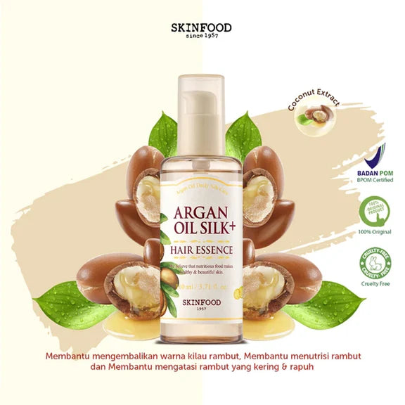 Skinfood Argan Oil Silk+ Plus Hair Essence - 110 ml