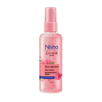 Nisha Hair Serum Eversilk Pink Hibiscus Serum - 55 ml