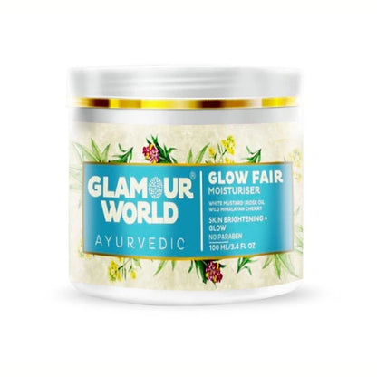 GLAMOUR WORLD AYURVEDIC Glow Fair Moisturiser - 100 ml