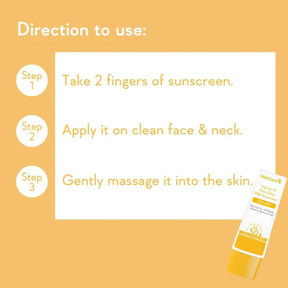 WishCare Vitamin C Pure Glow Milk Sunscreen