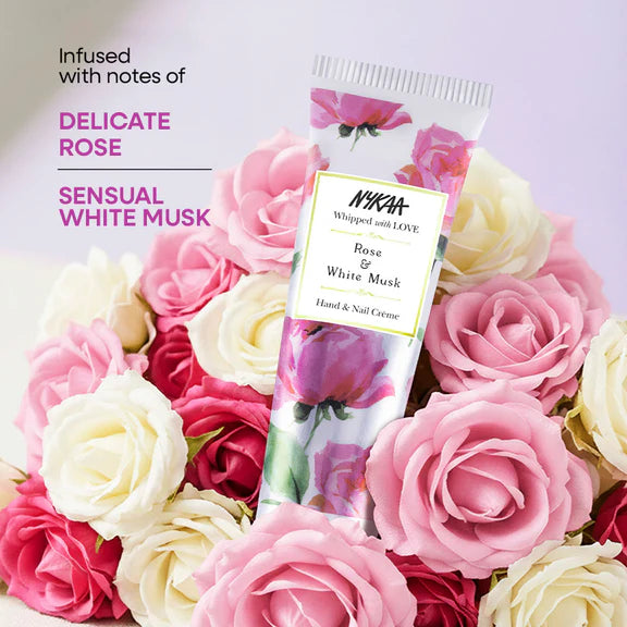 Wanderlust Hand & Nail Creme - Rose & White Musk - 30 ml